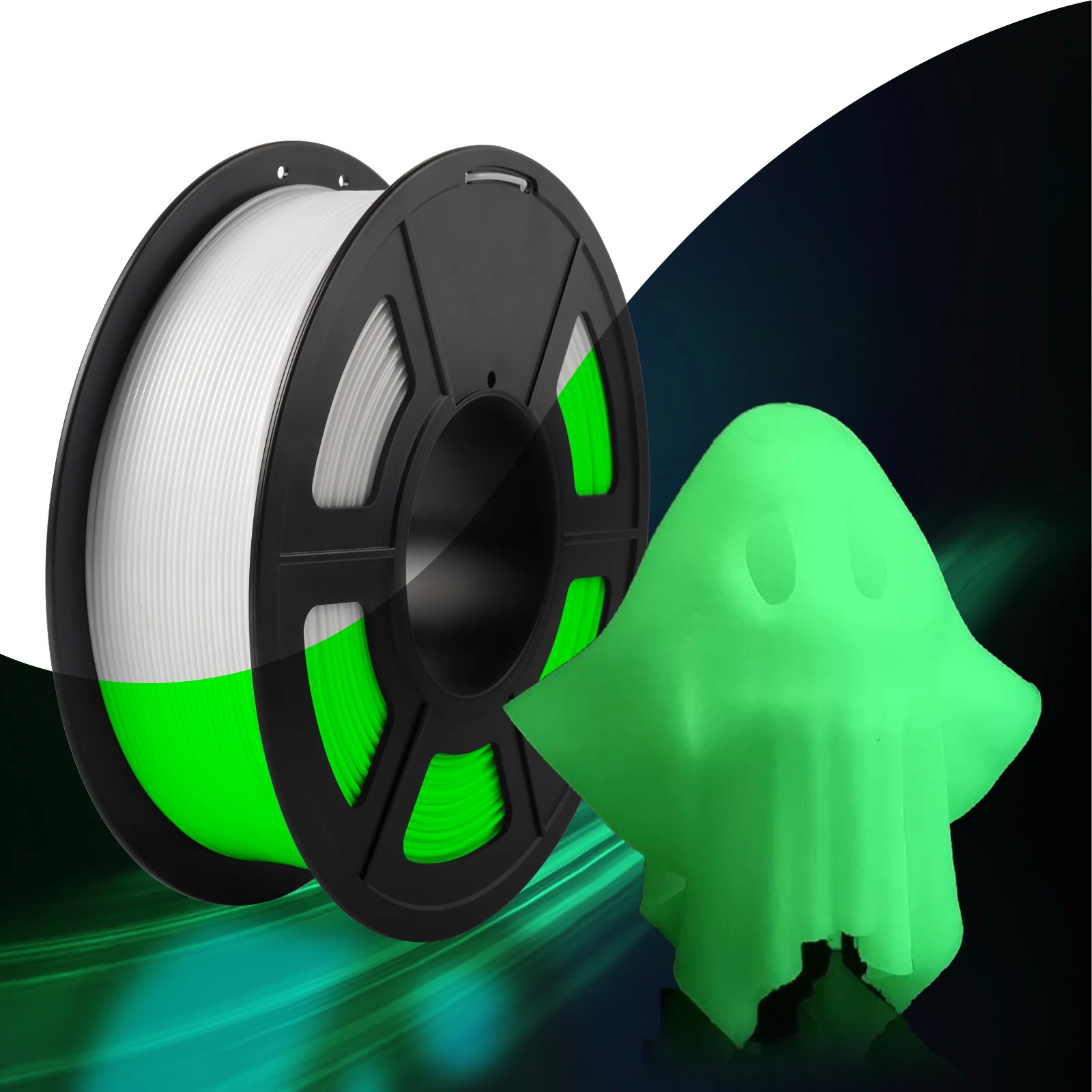 Glow in The Dark (Luminous) PLA 3D Printer Filament 1KG - Image 11