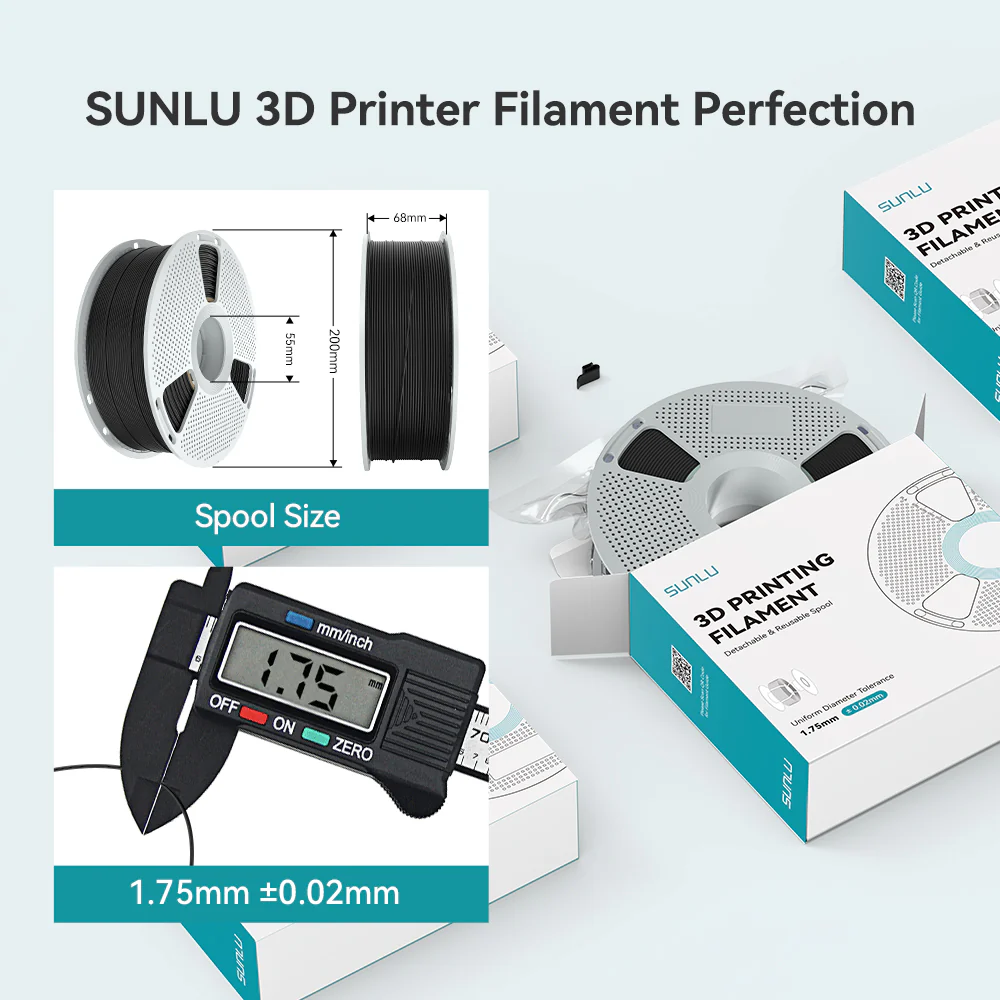 PC-ABS 3D Printer Filament, High-performance 3D Filament 1KG - Image 8